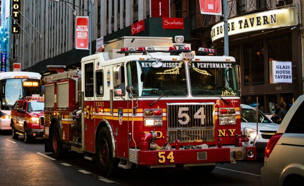 New Era Red Fire Department City of New York FDNY 77⁄8