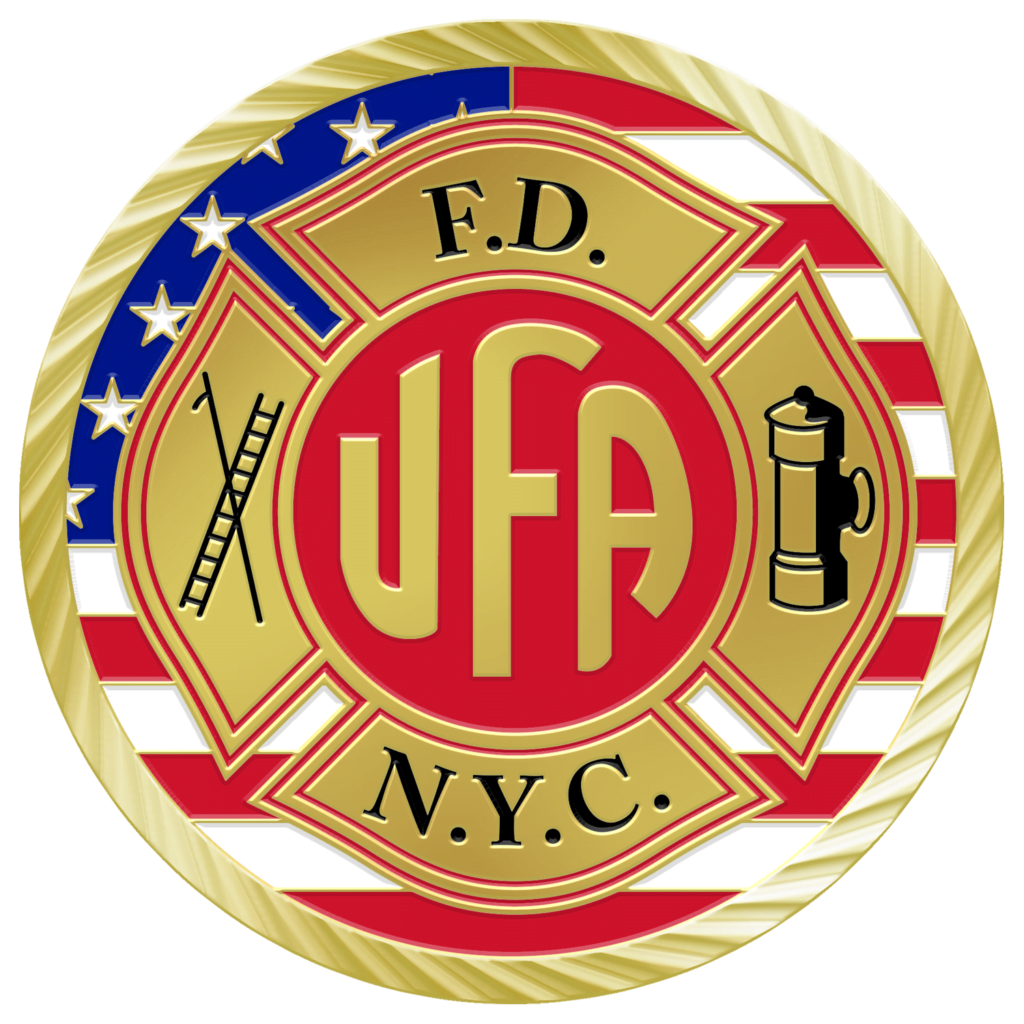 FDNY New York Fire Department Uniformed Firefighters Association Patch 