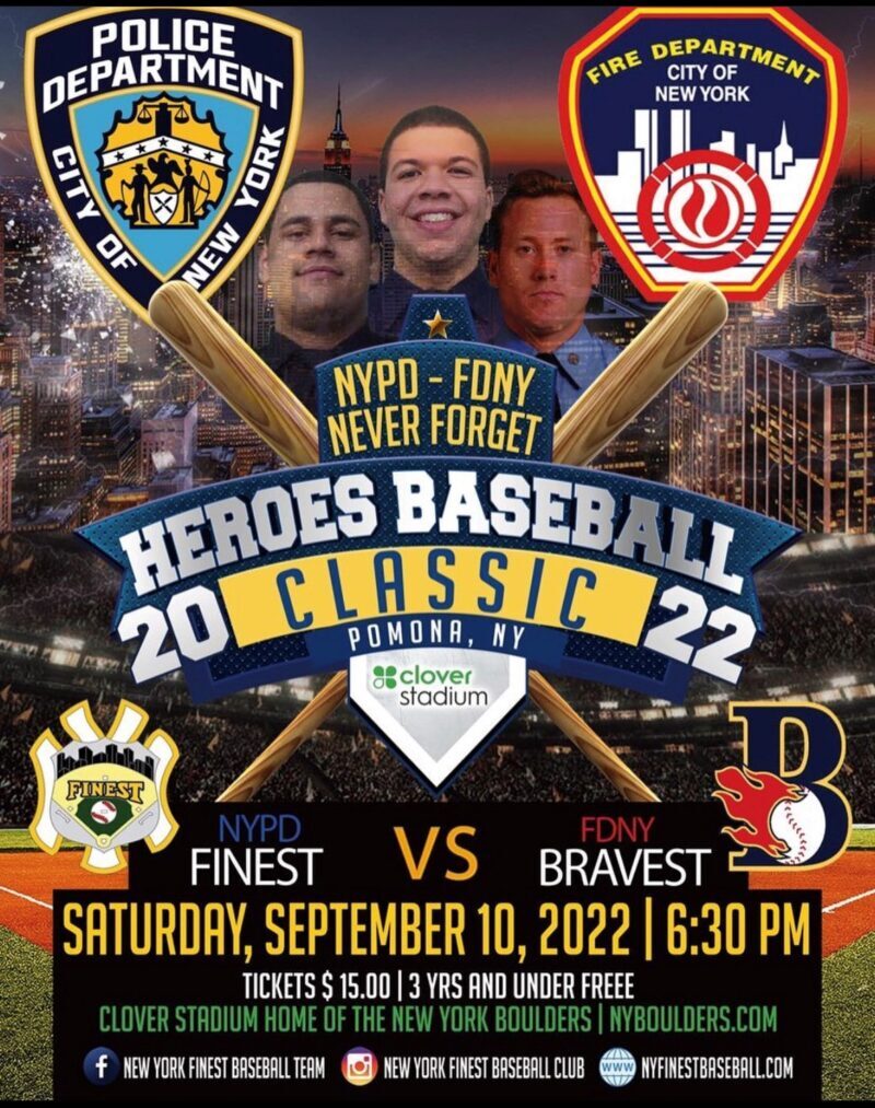 NYPD vs. FDNY: Battle of the Badges baseball game at Citi Field