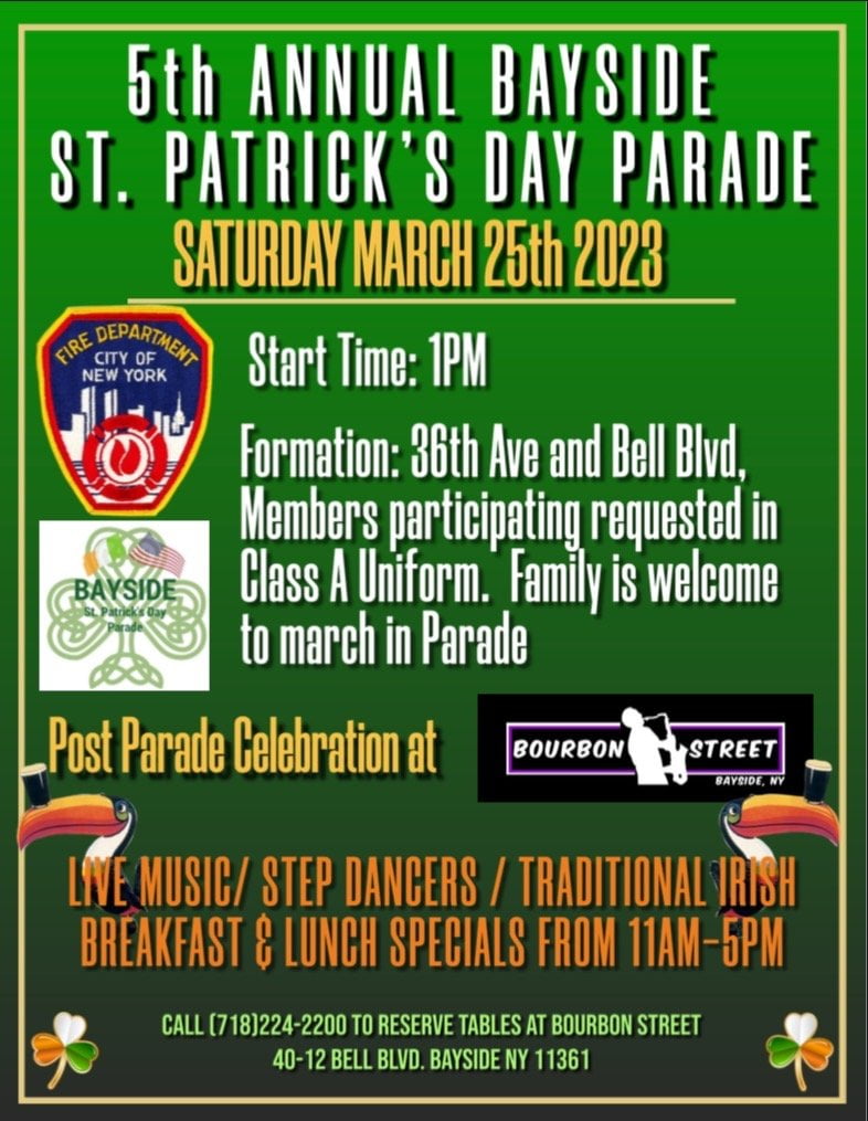 St. Patrick's Day Parade 2023 in New York - Dates